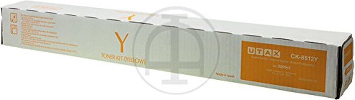 Utax CK8512Y (1T02RLAUT0) toner geel (origineel)