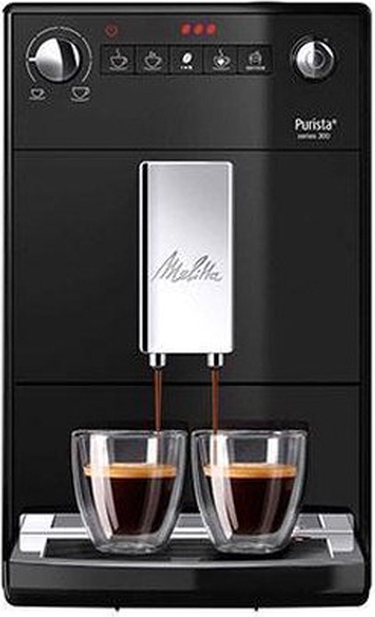 Afbeelding 2 van Melitta Purista F23/0-102 - Volautomatische Espressomachine - Zwart