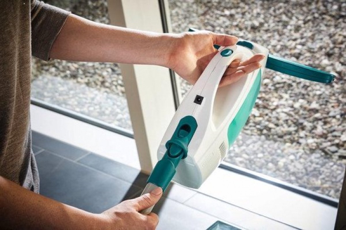 Leifheit Dry & Clean raamzuiger - incl. steel (43 cm) - click system thumbnail 7