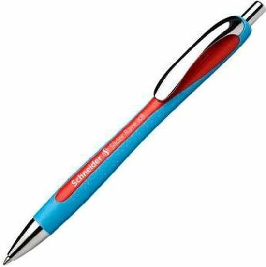 Schneider Slider Rave XB balpen (rood, 10 stuks