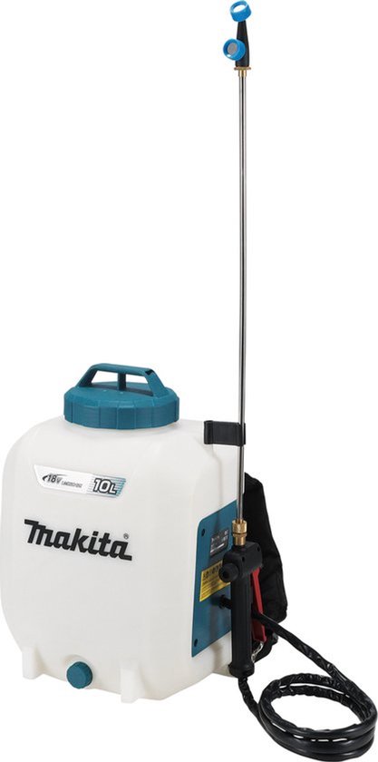 Accu Ruggedragen Drukspuit 10L 18V Makita DUS108Z Zonder Accu’s en Lader