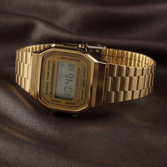 Casio Vintage Iconic A168WG-9EF Horloge 36,3 mm - Goudkleurig