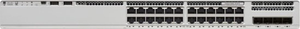 Cisco Catalyst 9200L - Netwerkswitch - Managed - Power over Ethernet (PoE) - Grijs