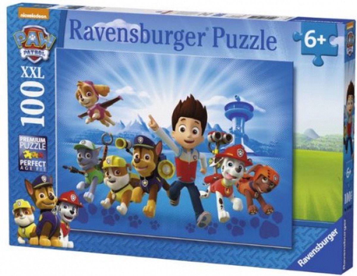 Ravensburger PAW Patrol De Ploeg - Kinderpuzzel - 100 XXL stukjes - Vanaf 6 jaar — afbeelding 8