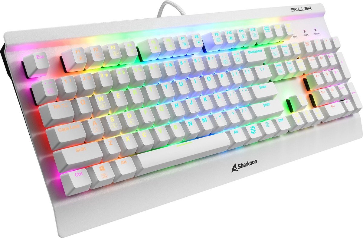 Sharkoon SKILLER SGK3, Kailh Blue, Gaming toetsenbord