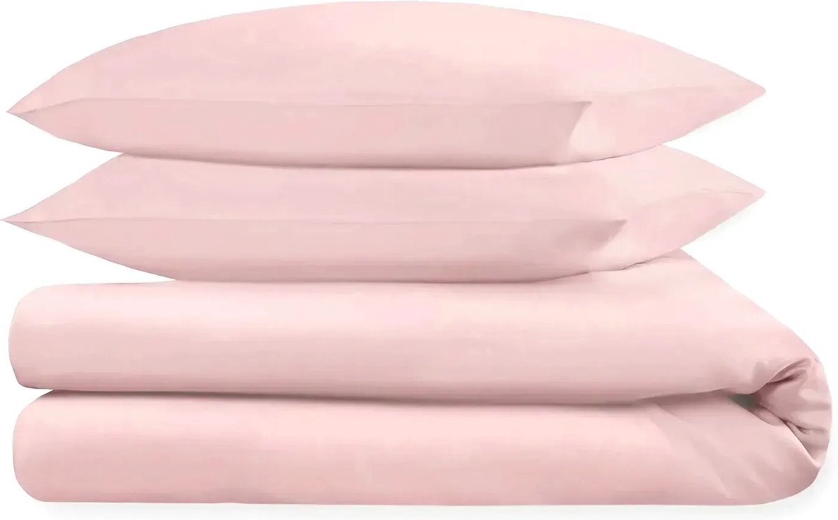Dream Sheets Marrakesh - Dekbedovertrek 140 x 200/250 - Katoen Satijn - 1 persoons - Eenpersoons - Pink Blush - Roze