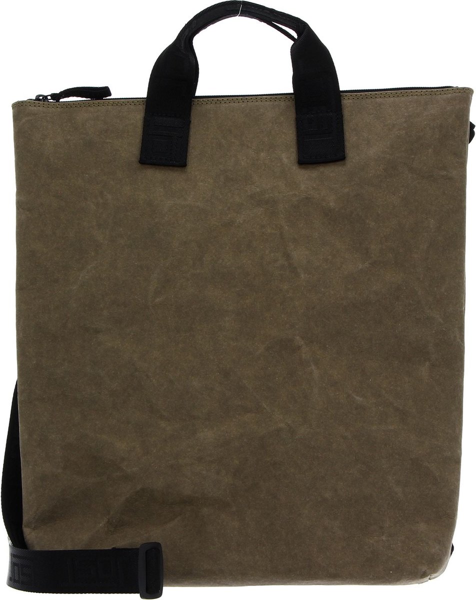 JOST Rugzak Schoudertas met laptopvak Trosa XChange Bag Olive Groene