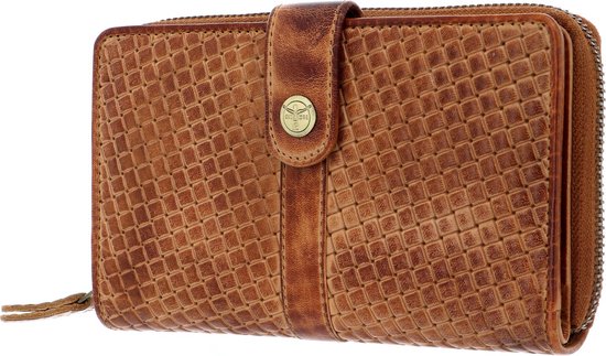CHIEMSEE Porte-monnaie Antwerp Wallet with Flap Cognac Brun