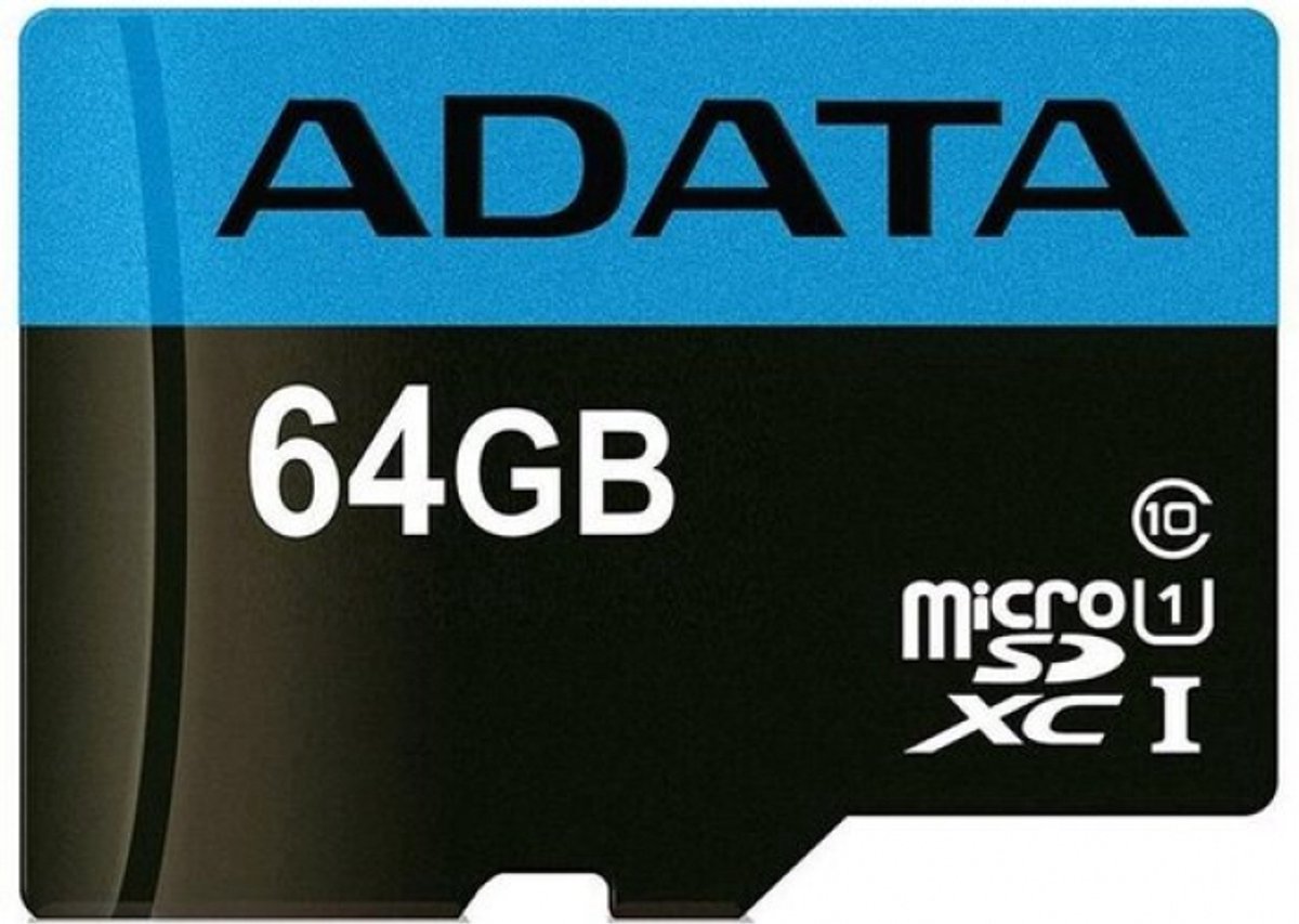 ADATA Premier 64 GB microSDXC UHS-I Class 10 Geheugenkaart – Snelle en Betrouwbare Opslag voor Smartphones, Tablets en Camera's thumbnail 3