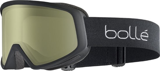 Bollé Bedrock OTG Skibril | Zwart Geel | Categorie 1