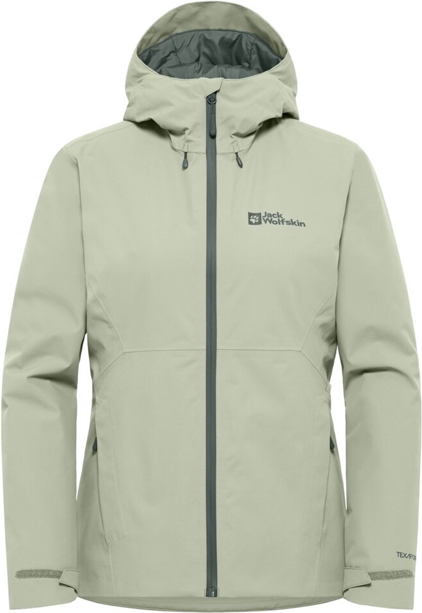 Jack Wolfskin Wisper Insulated Jacket Women Winterjas Dames Leaf Mint
