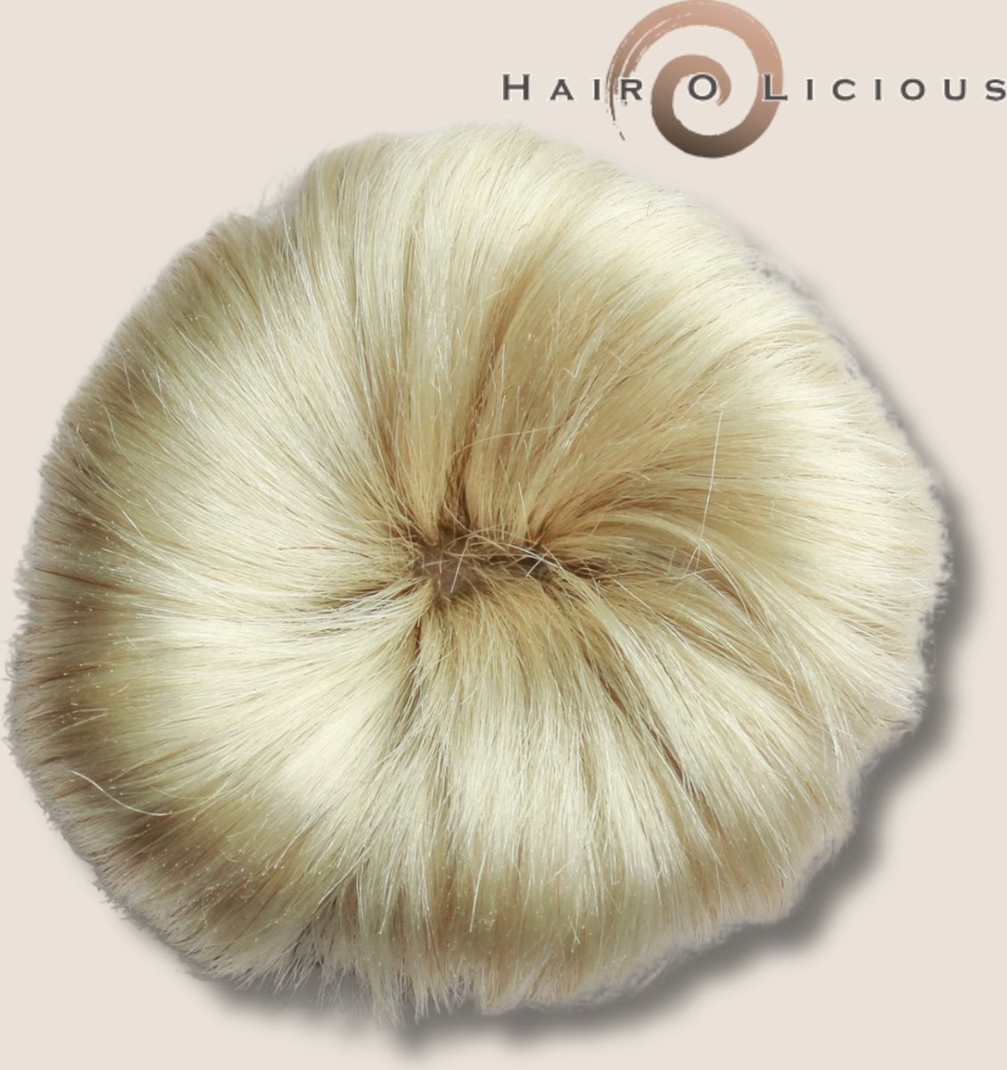 Human Hair Bun | #60A | Gemaakt van echt haar | Verven mogelijk