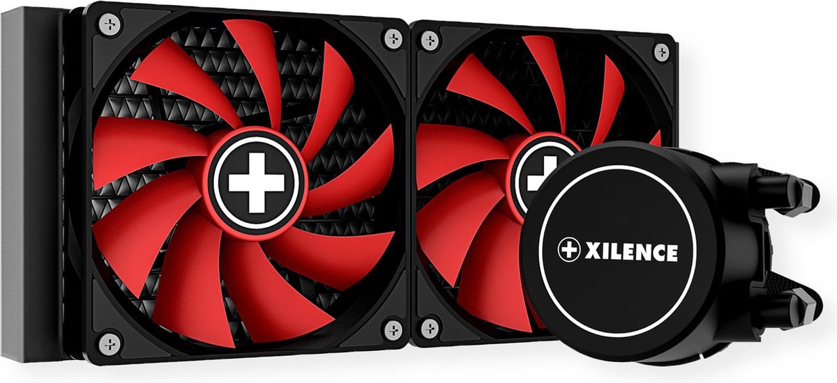 Xilence LQ240 hardwarekoeling Processor Koelset 12 cm Zwart