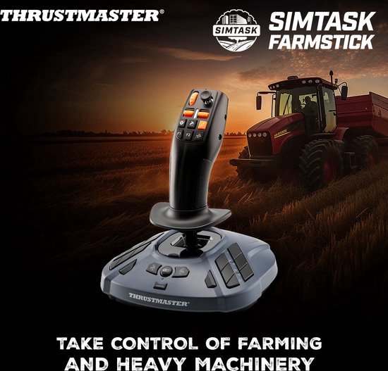 Thrustmaster Simtask Farmstick - PC - Multifunctionele Joystick voor Farming and Trucking
