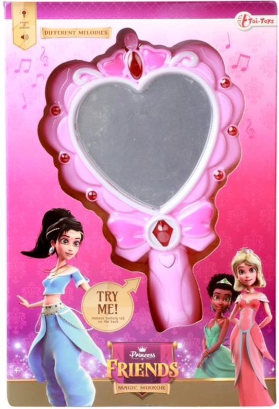 Toi-toys Magische Spiegel Prinses of Prinses friends Met Licht En Geluid Roze — afbeelding 4