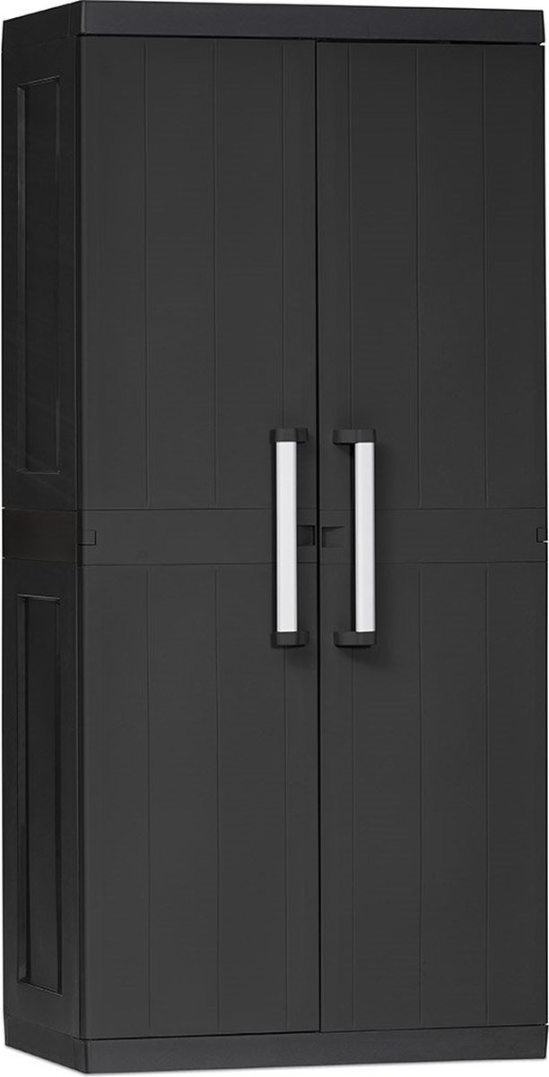 Toomax Garage Mega utility opbergkast hoog - lichtgrijs/antraciet