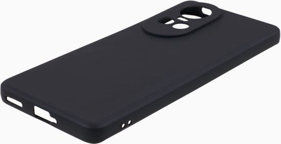 Coque OPPO Reno10 - Coque arrière en TPU couleur Coverup - Zwart