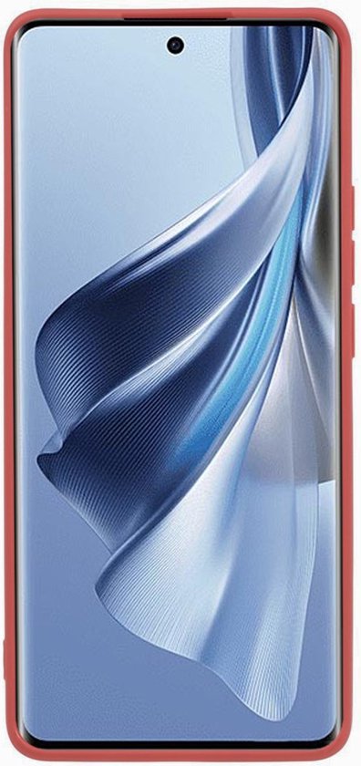 Coque OPPO Reno10 - Coque arrière en TPU Coverup Color - Rouge Indien