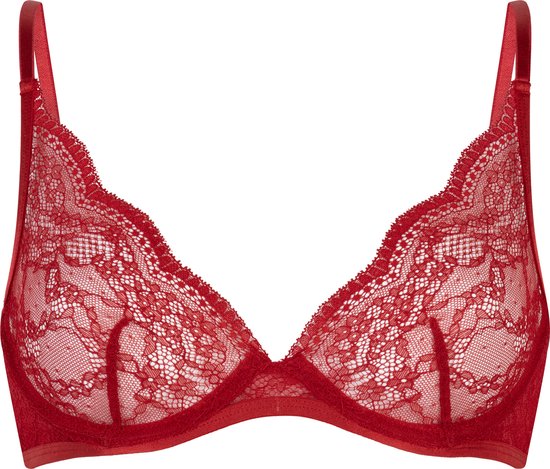 Hunkemöller Niet-voorgevormde beugel bh Isabelle Rood