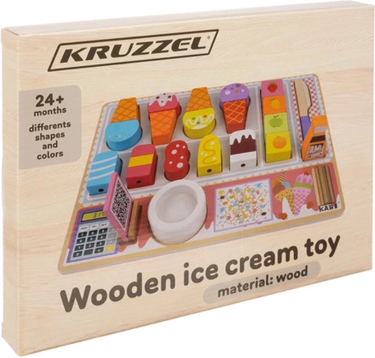 Kruzzel houten ijssalon