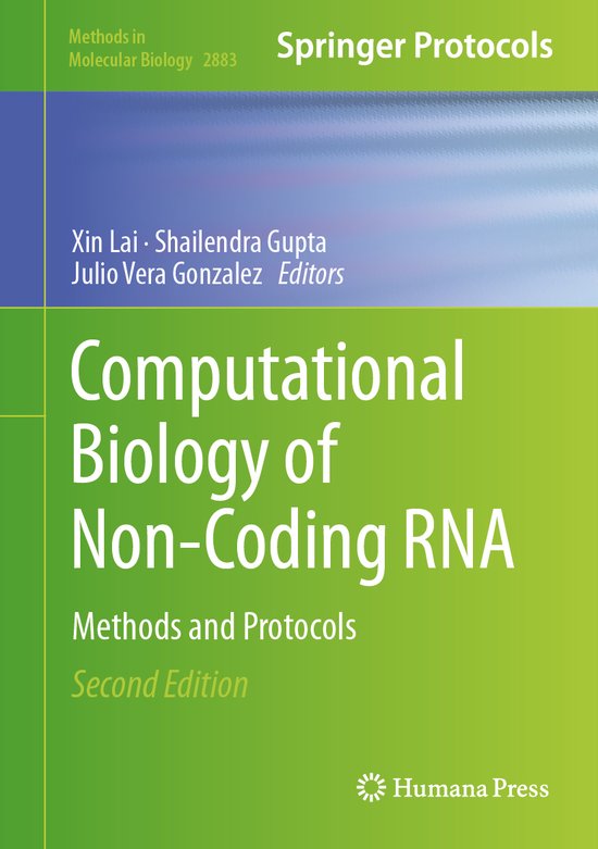 Methods in Molecular Biology- Computational Biology of Non-Coding RNA ...