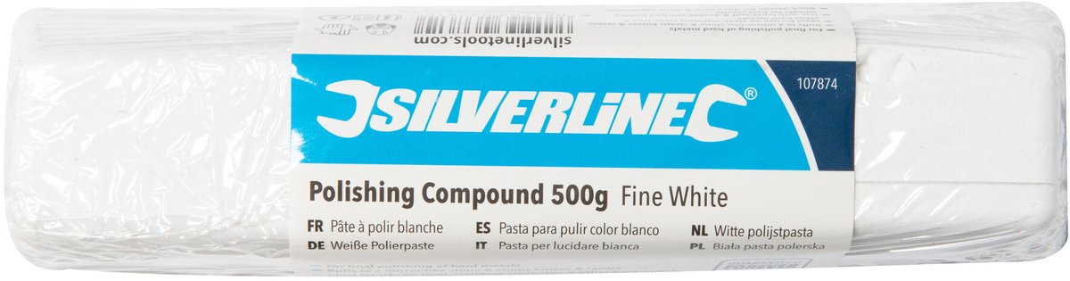 Silverline Witte polijstpasta 500g