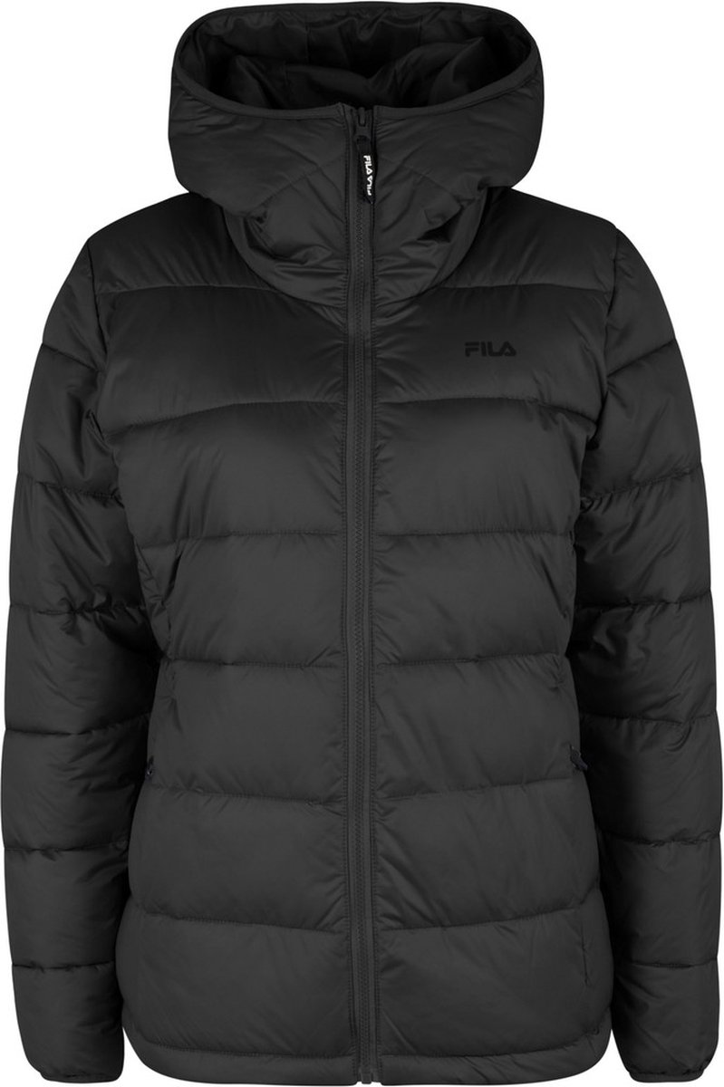 Fila dames licht gewatteerd jack Birkenfeld Puffer Jacket -XS Zwart