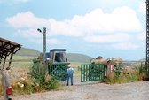 Busch - Lpg Zaun Mit Tor H0 (Bu1019)