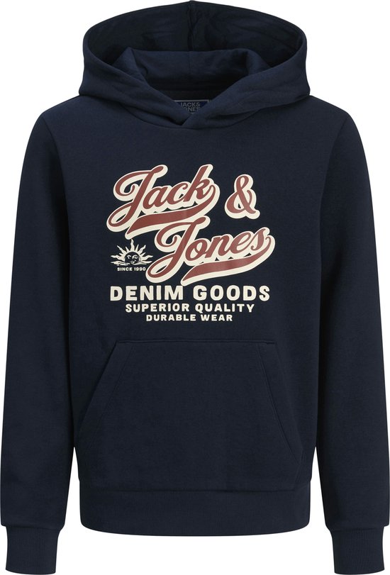 JACK&JONES - JJELOGO SWEAT HOOD 2 COL 25/26 NOOS JNR - Jongens - Sweaters