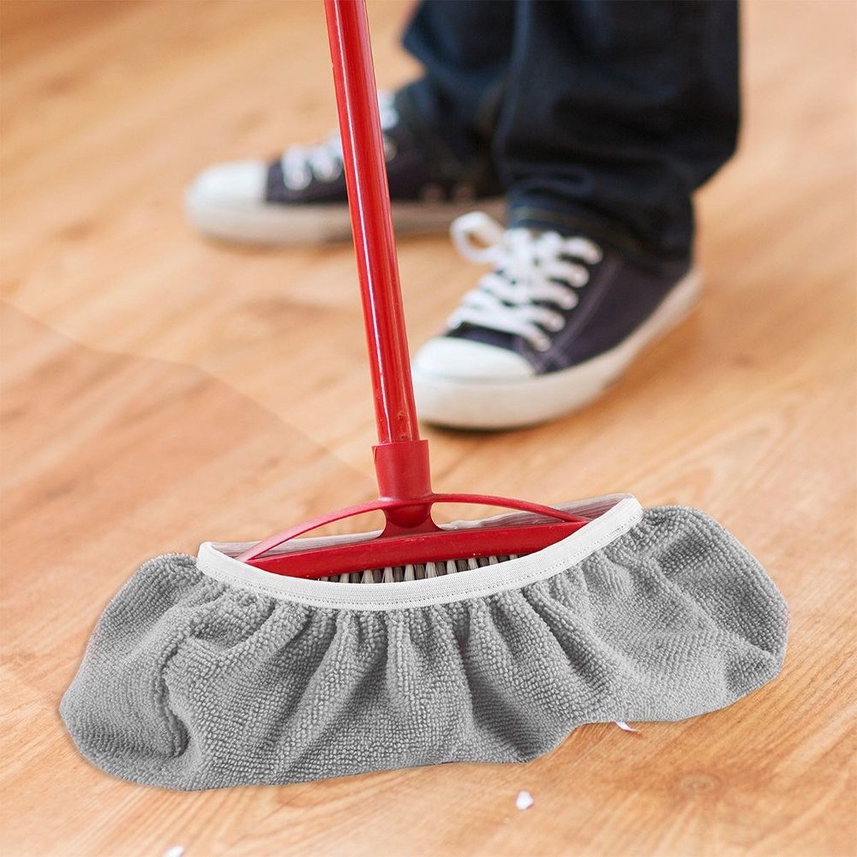 Vervangingsdoek voor Bezem Microvezel - Mop Pad - Vloerwisser - Navulling - Vervanging - Stofborstel - Stof