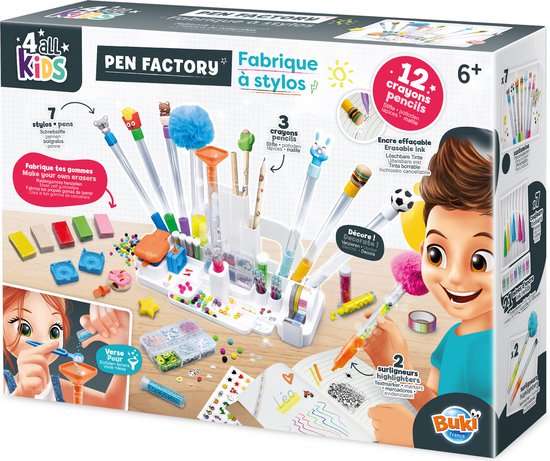 Buki - Pen Factory - Pennenfabriek - Pennenlabo - Creatief speelgoed