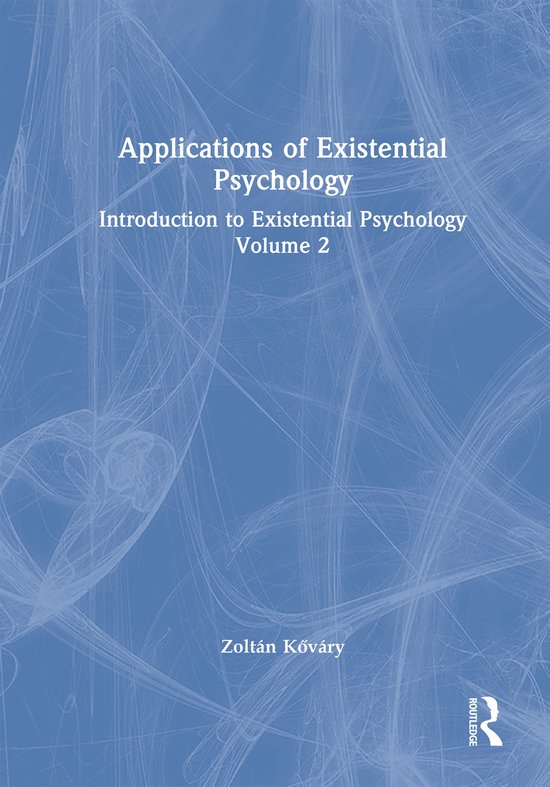 Applications of Existential Psychology - cover