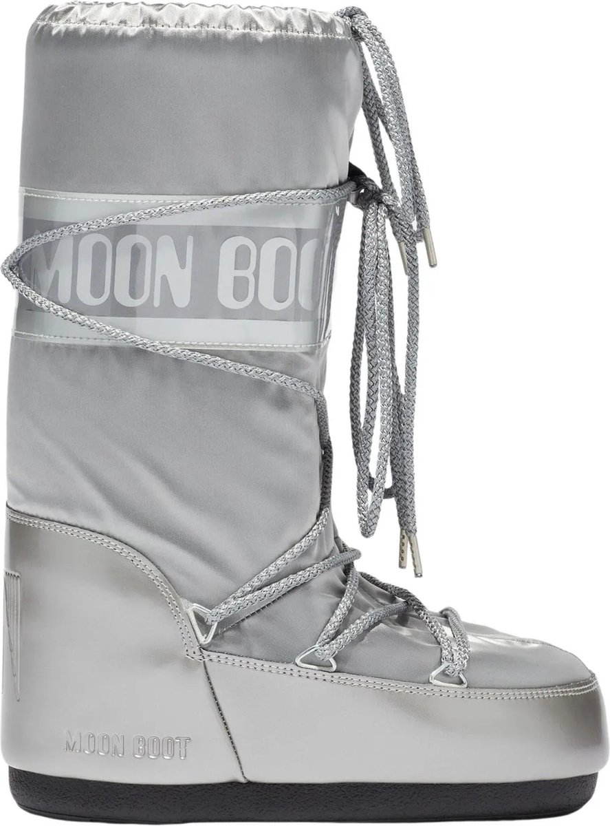 Moonboot Icon Glance snowboots meisjes Zilver