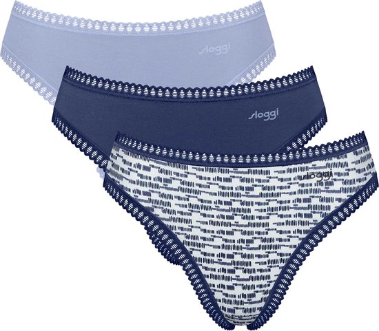 Sloggi Damesslips (verpakking van 4 stuks), zwart, 46