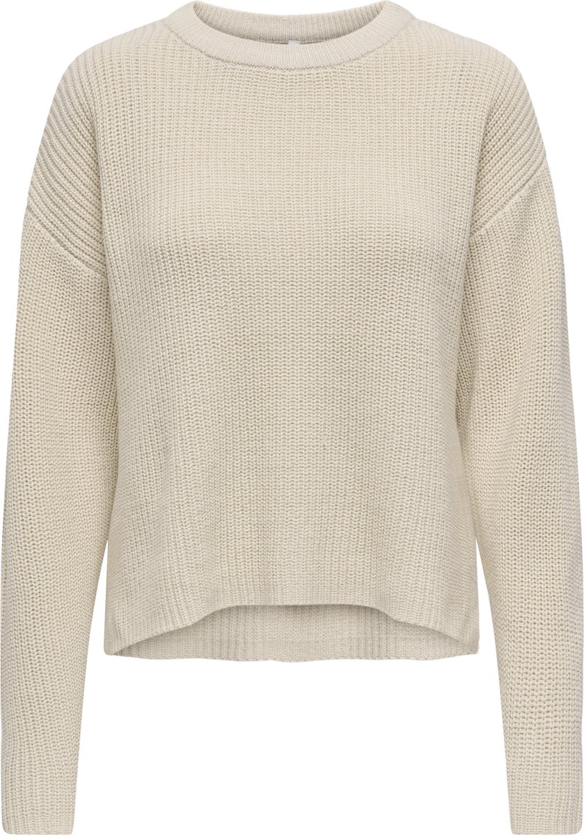 Only Trui Onlluna Ls O-neck Pullover Knt Nca 15341307 Birch Dames Maat - XS