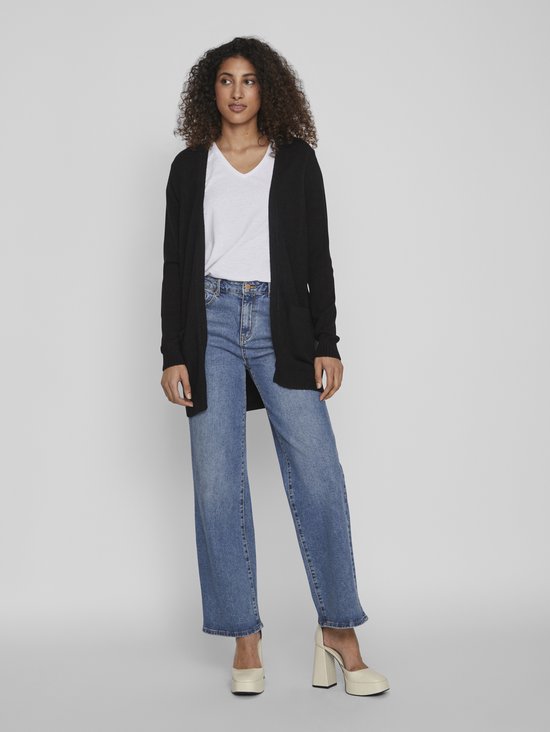 VILA VIRIL OPEN LS KNIT CARDIGAN DAMES - Maat L