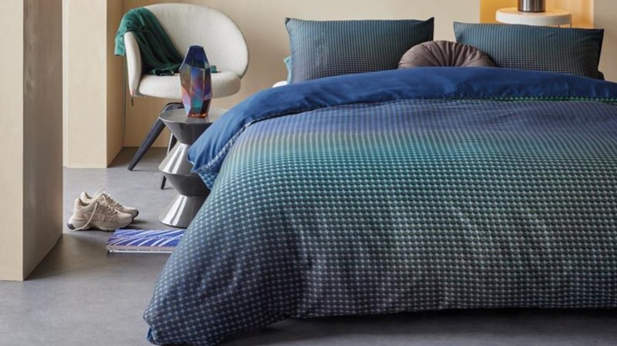 Kardol Empyrean dekbedovertrek - Lits-Jumeaux XL - 260x200/220 - Blauw
