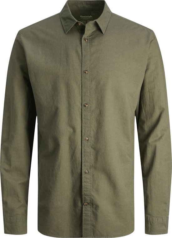 Jack & Jones - Heren Overhemden Summer Shirt - Groen - Maat XXL