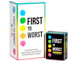 First To Worst spel inclusief uitbreiding Engelstalig