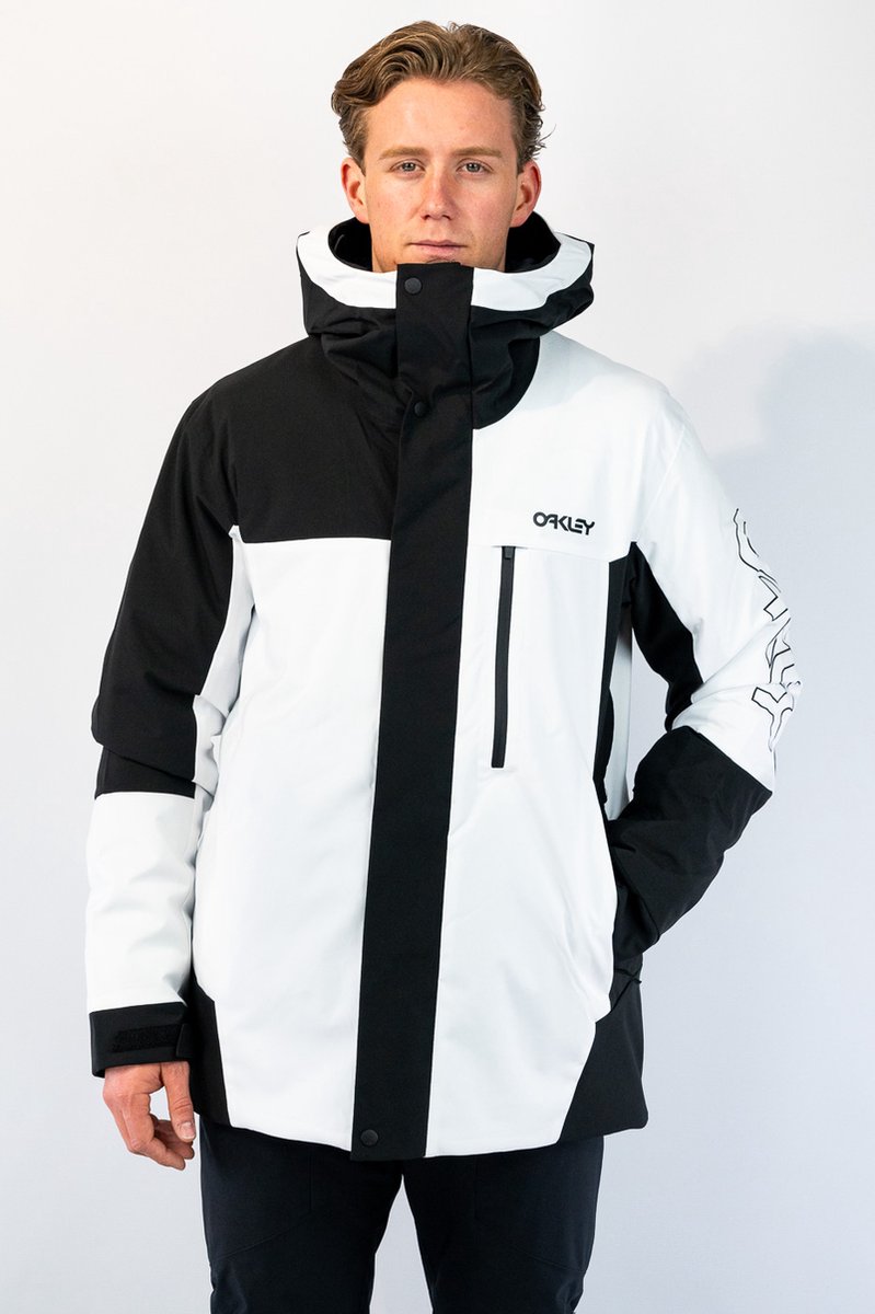 OAKLEY TNP TBT Insulated Ski- en snowboardjas heren dessin Wit