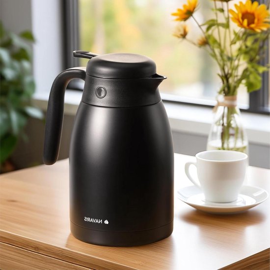 RVS Vacuüm Geïsoleerde Drinkbeker Met Rietdeksel, 1250ml