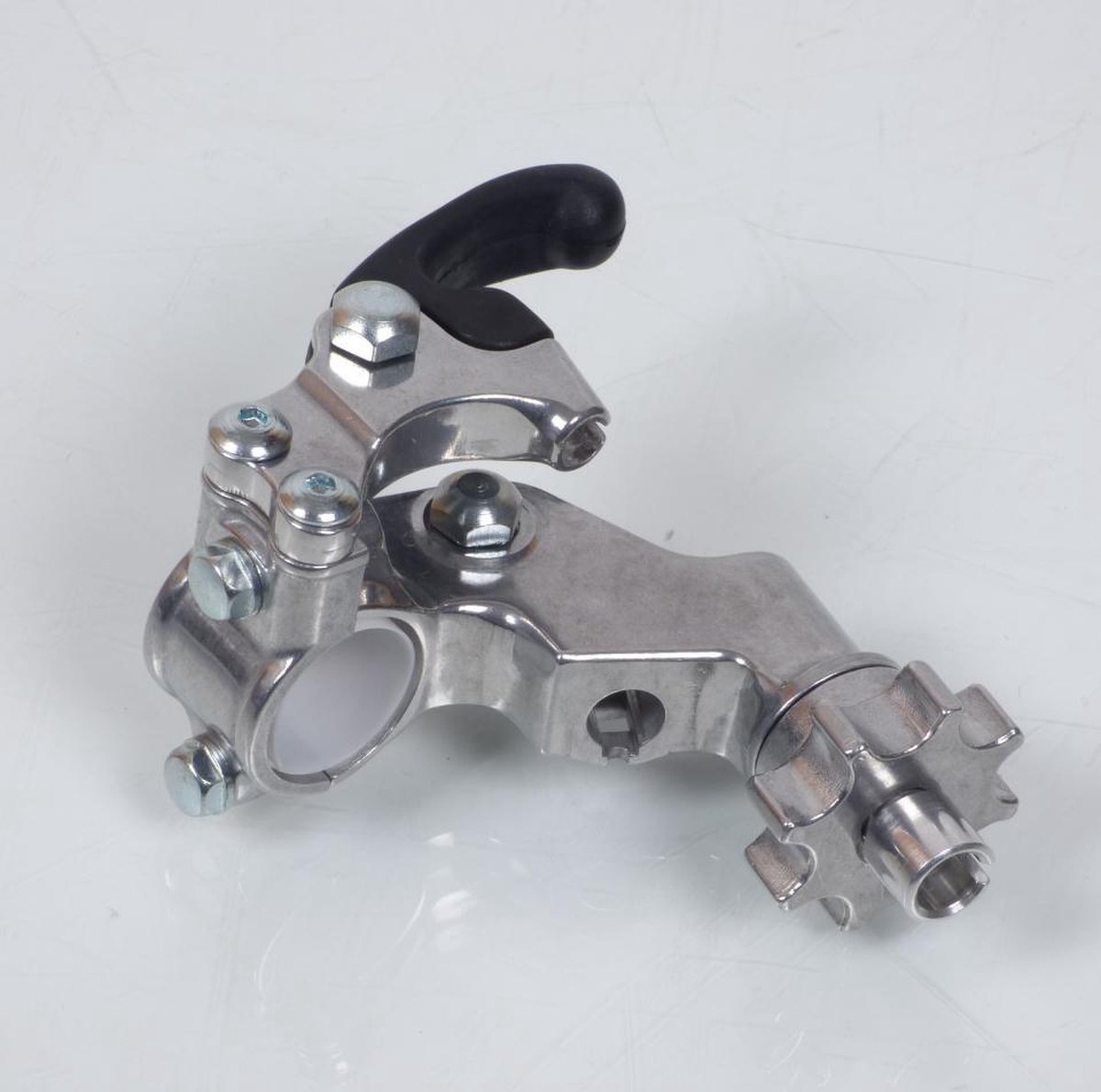 bihr linkerkap voor motor yamaha 450 wrf 2005 t/m 2017 l18-450 / gepolijst aluminium nieuw