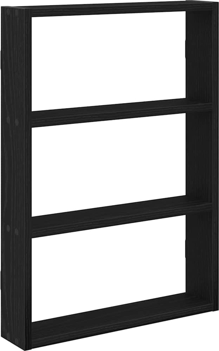 vidaXL Wandschap 43x9x60 cm bewerkt hout artisanaal eikenkleurig