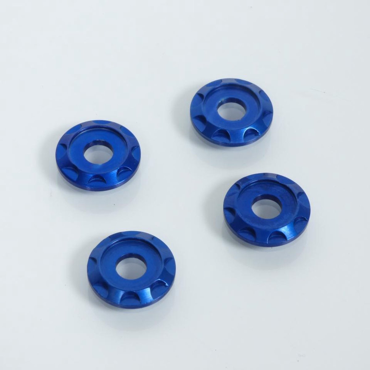 tussenring aluminium drc t01 blauw geanodiseerd voor motor cross enduro tuning racing
