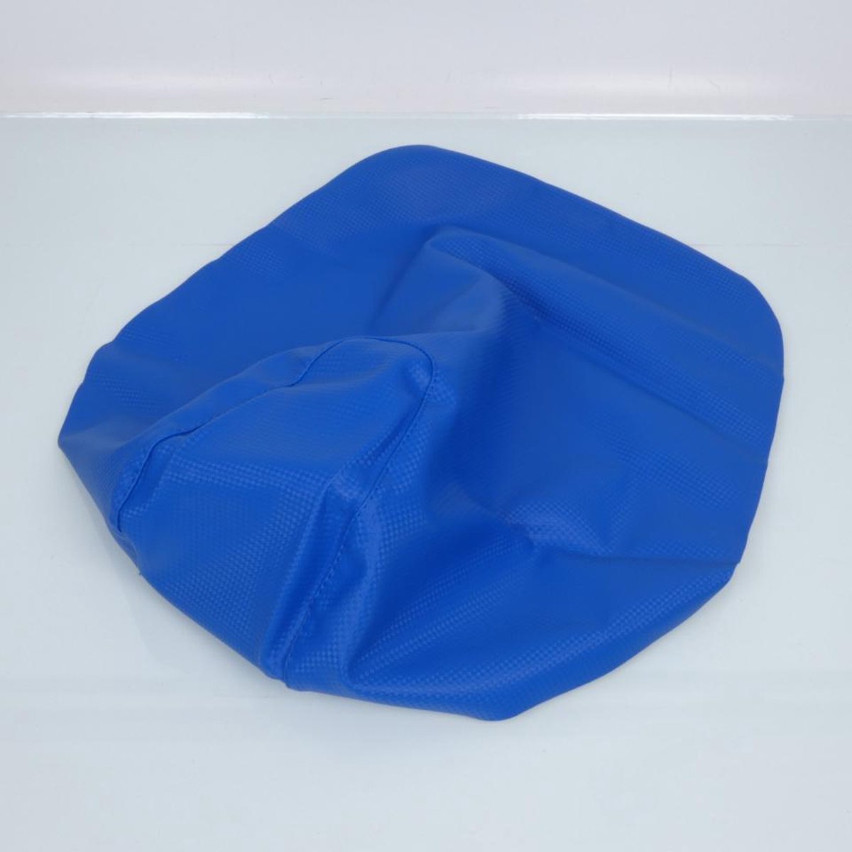 Zadelhoes One voor Yamaha 50 Aerox scooter, blauw, carbonlook, nieuw
