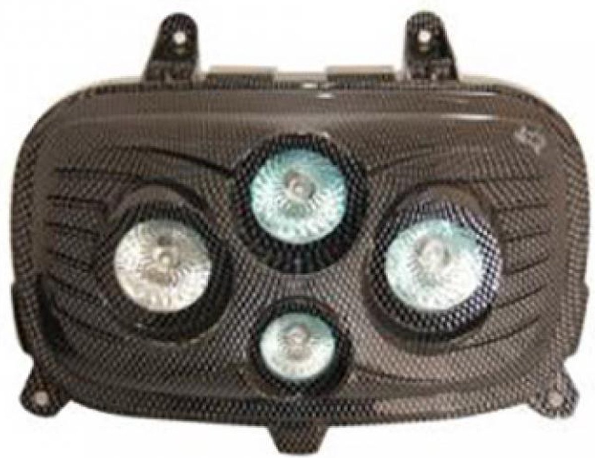 front optiek één voor scooter yamaha 50 bws 2004 tot 2012 nieuw