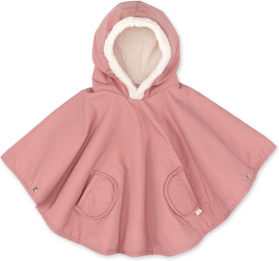 BEMINI Poncho de voyage - 9-36m - Waterproof + teddy - Hibiscus