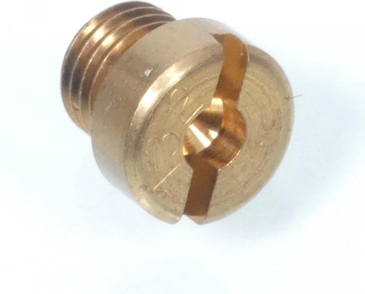 dellorto carburateursproeier voor dellorto motorfiets phbn 06413132 02 / nieuw 132 hoofdsproeier
