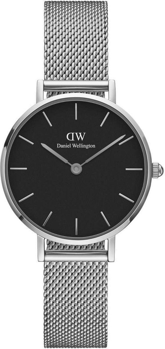 Daniel Wellington Petite Sterling horloge (28 mm) - Zilverkleurig