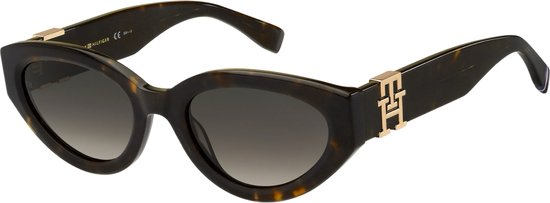 Zonnebril Uniseks Tommy Hilfiger TH 1957/S Zwart ø 54 mm — afbeelding 5